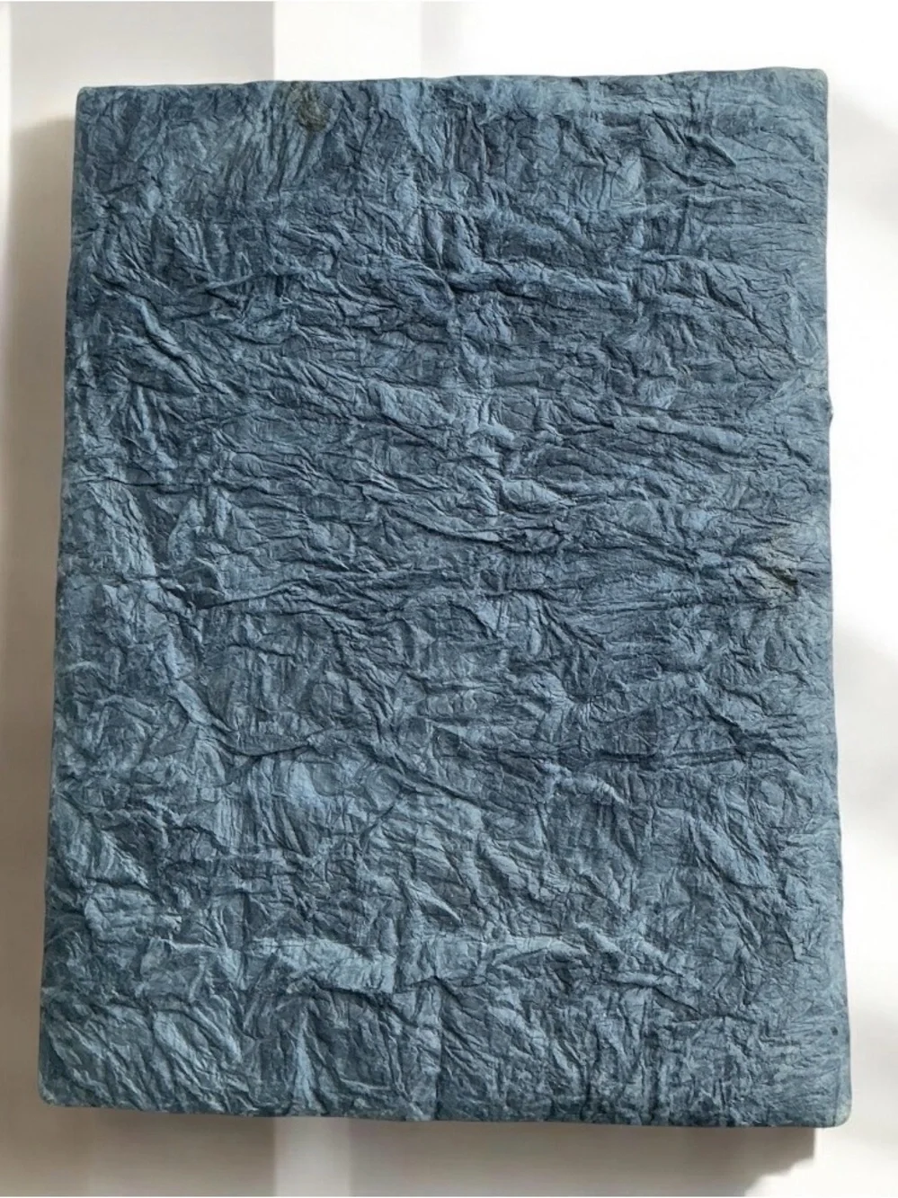 Handmade Tie Dye Lokta Paper Notebook with 2 Butterfly Design Pens Nepal Artis